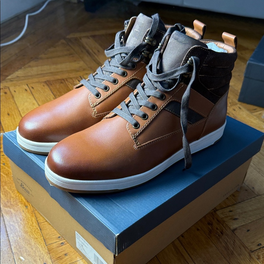 G.H. Bass & Co. Tan and Brown Men's Boots